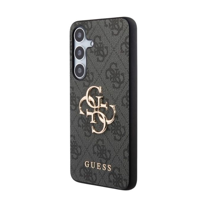 Guess PU 4G Metal Logo Samsung Galaxy S24+ 5G S926 GUHCS24M4GMGGR Grey