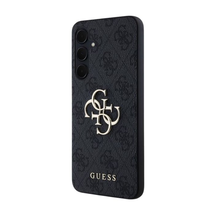 Guess PU 4G Metal Logo Samsung Galaxy A35 5G A356 GUHCSA354GMGGR Grey