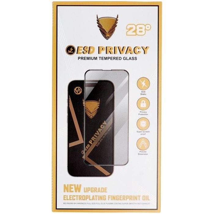 OG Premium Privacy Glass Samsung Galaxy A35 5G A356/A55 5G A556 black