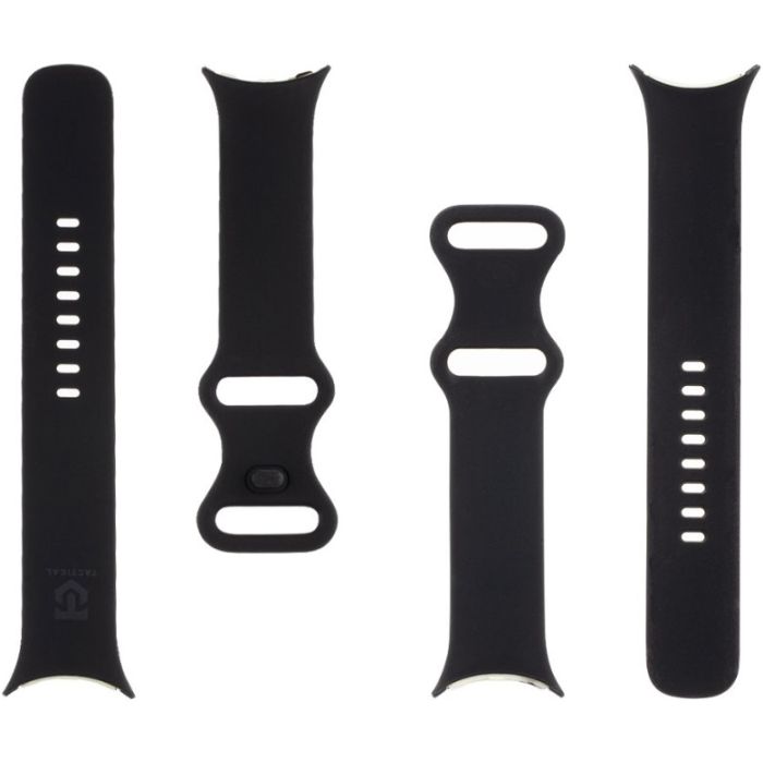 Tactical 831 Silikonový Remienok na Google Pixel Watch Black