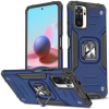 Odolné puzdro na Samsung Galaxy S21 FE 5G Rugged Ring Armor modré          