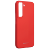 Silikónové puzdro na Samsung Galaxy S22 5G Mercury Silicone červené                  