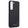 Silikónové puzdro na Samsung Galaxy S22 5G Mercury Silicone čierne                              