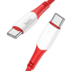 Kábel HOCO Ferry X70, USB-C na USB-C PD60W 3A, 1m, červený