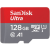 SanDisk Ultra microSDXC 128GB 140 MB/s UHS-I U1 Class 10 + adaptér