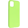 Silikónové puzdro na Apple iPhone 14 Pro Roar Colorful Jelly lime