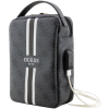 Univerzálne puzdro Guess na príslušenstvo GUHBP4RPSK PU 4G Printed Stripes Travel Universal Bag čierne