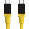 Tactical Fat Man, USB-C na USB-C, 1m, žltý