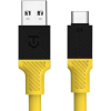 Tactical Fat Man, USB-A na USB-C, 1m, žltý