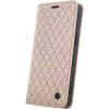 Diárové puzdro na Xiaomi Redmi 12C/Poco C55 Smart Caro béžové