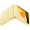 Samsung Kindsuit Case Vegan Leather na Samsung Galaxy Z Flip6 5G F741 EF-VF741PYEGWW Yellow