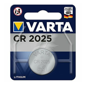 Gombíková batéria Varta CR2025 3V