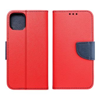 Diárové puzdro na na Nokia 230 Fancy červeno-modré