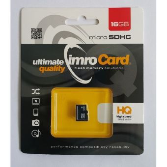 Pamäťová karta Micro SDHC Imro 16 GB bez adaptéra
