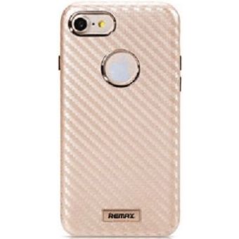 Case REMAX Carbon series Apple iPhone 7 gold