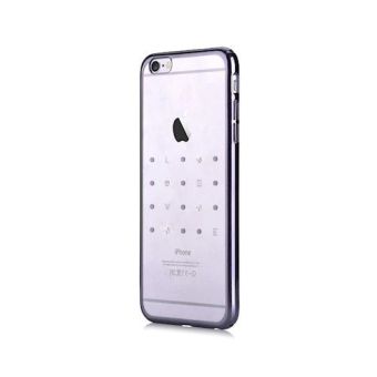 Case DEVIA Love Apple iPhone 6/6S gun black