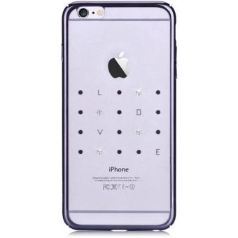 Case DEVIA Love Apple iPhone 6/6S gun black