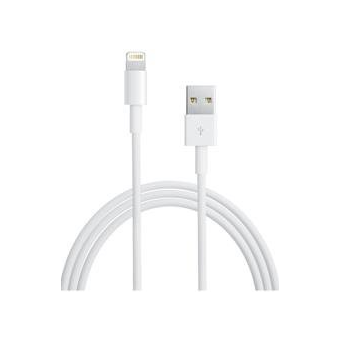 Kábel Apple MD818 iPhone 5, USB-A na Lightning, biely (Bulk)