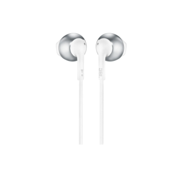 JBL T205 White Chrome