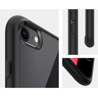 Odolné puzdro na Apple iPhone 7/8/SE 2020 Spigen Ultra Hybrid čierne