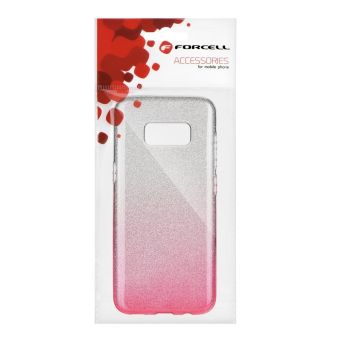 Silikónové puzdro Forcell Shining pre Huawei Y5 2018 ružové