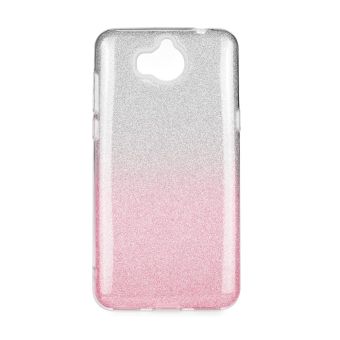 Silikónové puzdro Forcell Shining pre Huawei Y5 2018 ružové