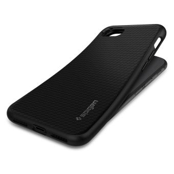 Silikónové puzdro na Apple iPhone 7/8 Spigen Liquid Air čierne 