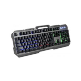 Herný set Rebeltec LED klávesnica + myš Interceptor čierny