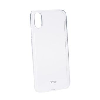 Silikónové puzdro Jelly Roar pre Apple iPhone XS Max transparentné