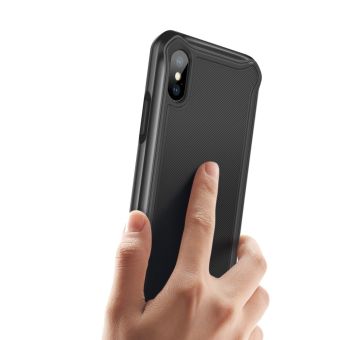 Plastové puzdro ESR Glacier pre Apple iPhone X/XS čierne