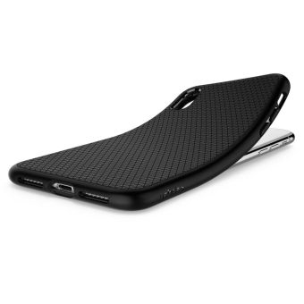 Odolné puzdro na Apple iPhone X/Xs SPIGEN Liquid Air čierne