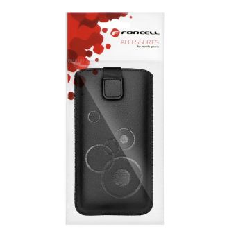 Univerzálne puzdro Forcell Deko pre Samsung Galaxy A6 2018/Huawei P20/Nokia 3.1/ Nokia 5.1 čierne