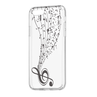Silikónové puzdro Ultra Trendy Music2 pre Huawei Y5 2018/ Honor 7S transparentné