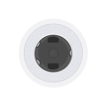 Redukcia Apple MU7E2ZM/A, USB-C(M) na 3.5mm audio jack(F), biela (Blister)
