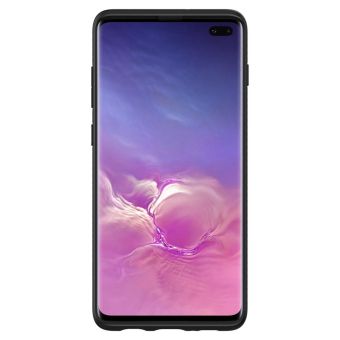 Silikónové puzdro na Samsung Galaxy S10+ Spigen Liquid Air čierne