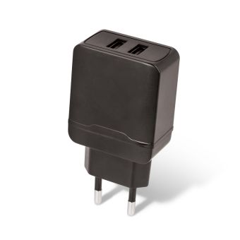 Sieťová nabíjačka Setty 2 USB 2,4A čierna
