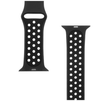 Náhradný remienok na Apple Watch 42 - 45 mm Tactical 161 Double čierny