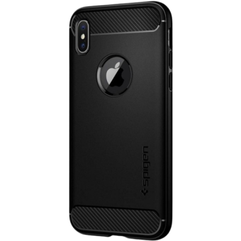 Odolné puzdro na Samsung Galaxy A50 A505 Spigen Rugged Armor čierne