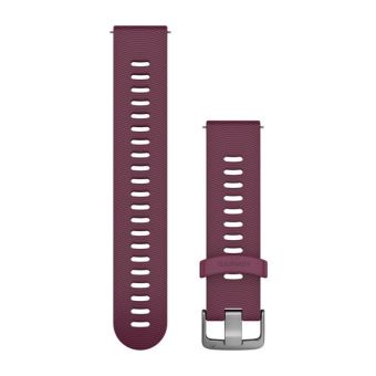 Náhradný remienok na Vivomove/ Forerunner 245 Garmin Quick Release 20 mm bordový