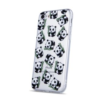 Silikónové puzdro Ultra Trendy Panda pre Huawei Y5 2019 viacfarebné