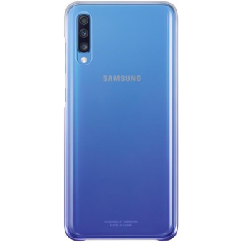 Silikónové puzdro Samsung na Samsung Galaxy A70 LTE A705 EF-AA705CV Gradation Cover fialové