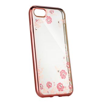Silikónové puzdro Forcell Diamond pre Apple iPhone 11 Pro zlato ružový