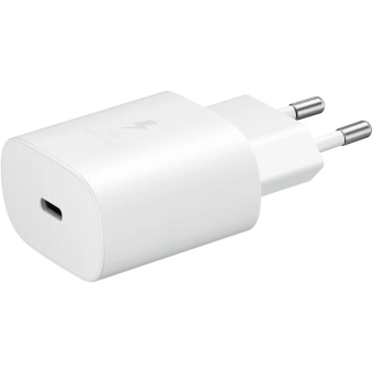 Sieťová nabíjačka Samsung USB-C EP-TA800EWE biela (Bulk)