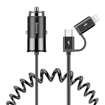 Sieťová nabíjačka Baseus Super Si 1C 20 W TZCCSUP-B01 + kábel USB typ-C/lightning čierna
