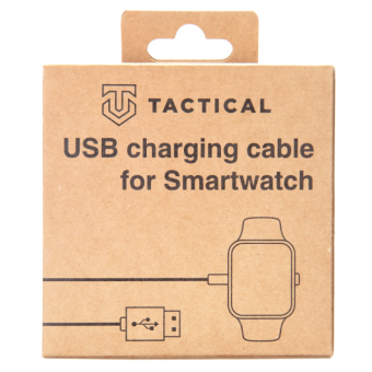 Nabíjací kábel na Xiaomi MiBand 2 Tactical USB čierny 