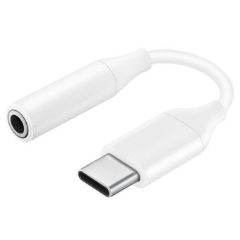 Redukcia Samsung EE-UC10JUWE, USB-C(M) na 3.5mm audio jack(F), biela (Blister)