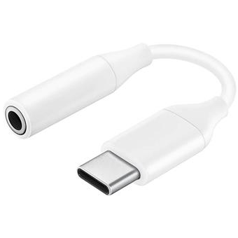 Redukcia Samsung EE-UC10JUWE, USB-C(M) na 3.5mm audio jack(F), biela (Blister)