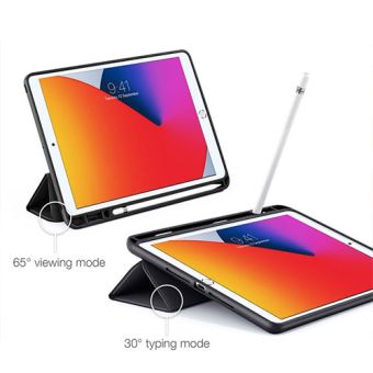 Diárové puzdro na Apple iPad Mini 10.2" 2019/2020/2021 ESR Rebound Pencil Case čierne
