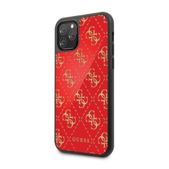 Plastové puzdro GUESS GUHCN584GGPRE pre Apple iPhone 11 Pro červené
