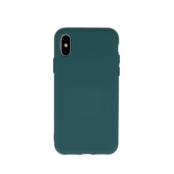 Silikónové puzdro pre Xiaomi Mi Note 10/Mi Note 10 Pro tmavozelené